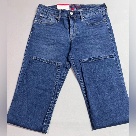 Luck Brand Mid Rise Straight Leg Jeans 8/29 NWT - Picture 2 of 4